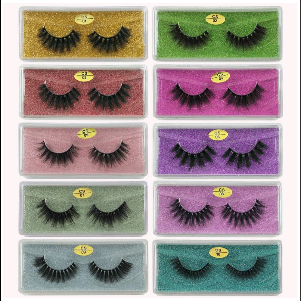 🧞‍♀️10 Pairs Faux Mink Lashes🧞‍♀️